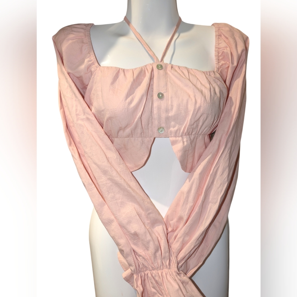 Chic Blush Women's Blouse